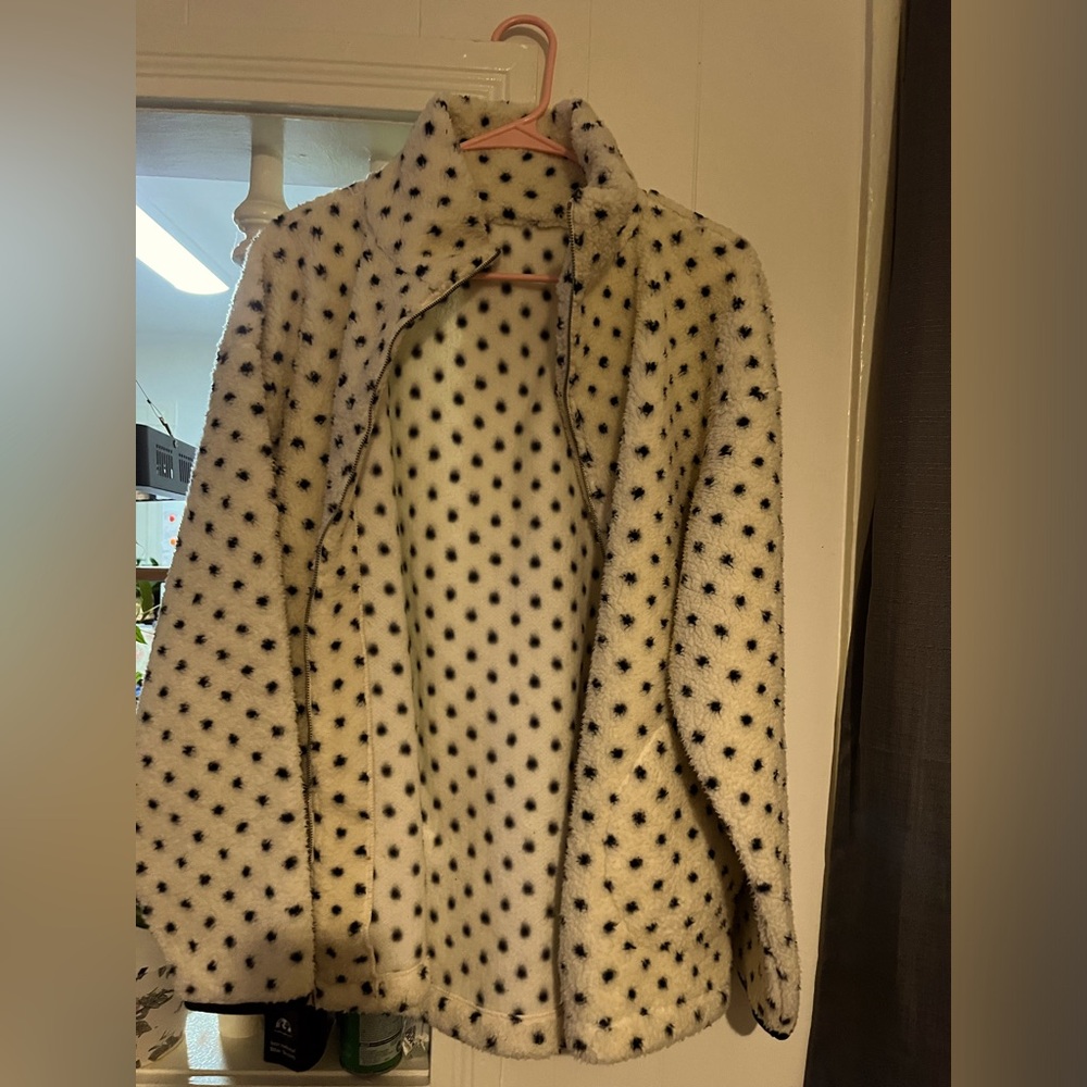 Soft Fleece Zip up- NWOT